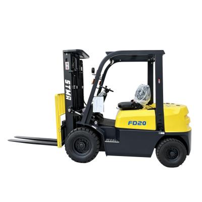 2 ton diesel gaffeltruck 