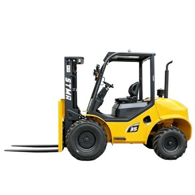 3.5 TON 2WD Mbaya wa eneo la Forklift
