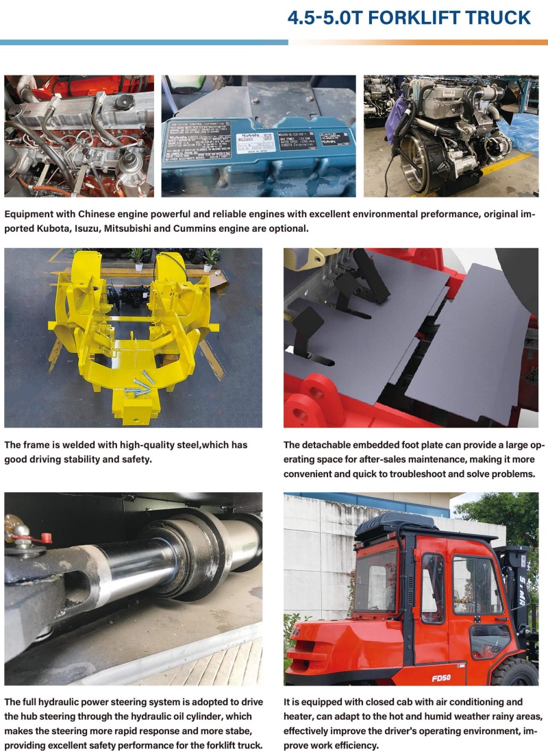 5 Ton EPA LPG & Gasoline forklift