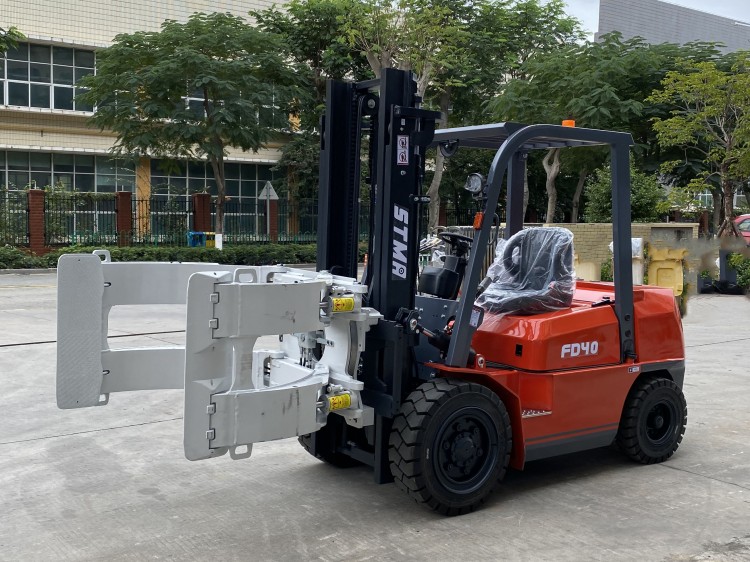 Diesel forklift Paper roll clamp
