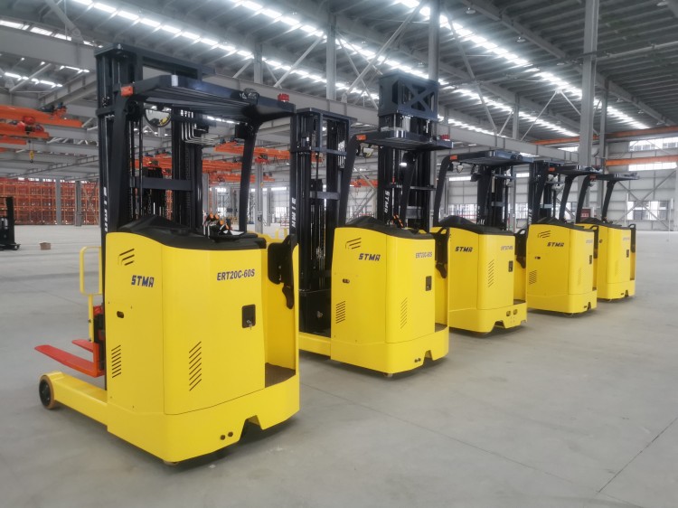 24V electric reach truck with stand type