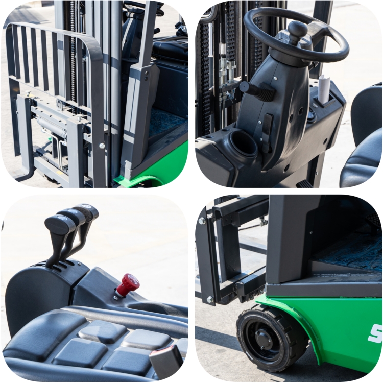 24V 3-wheel Electric Forklift