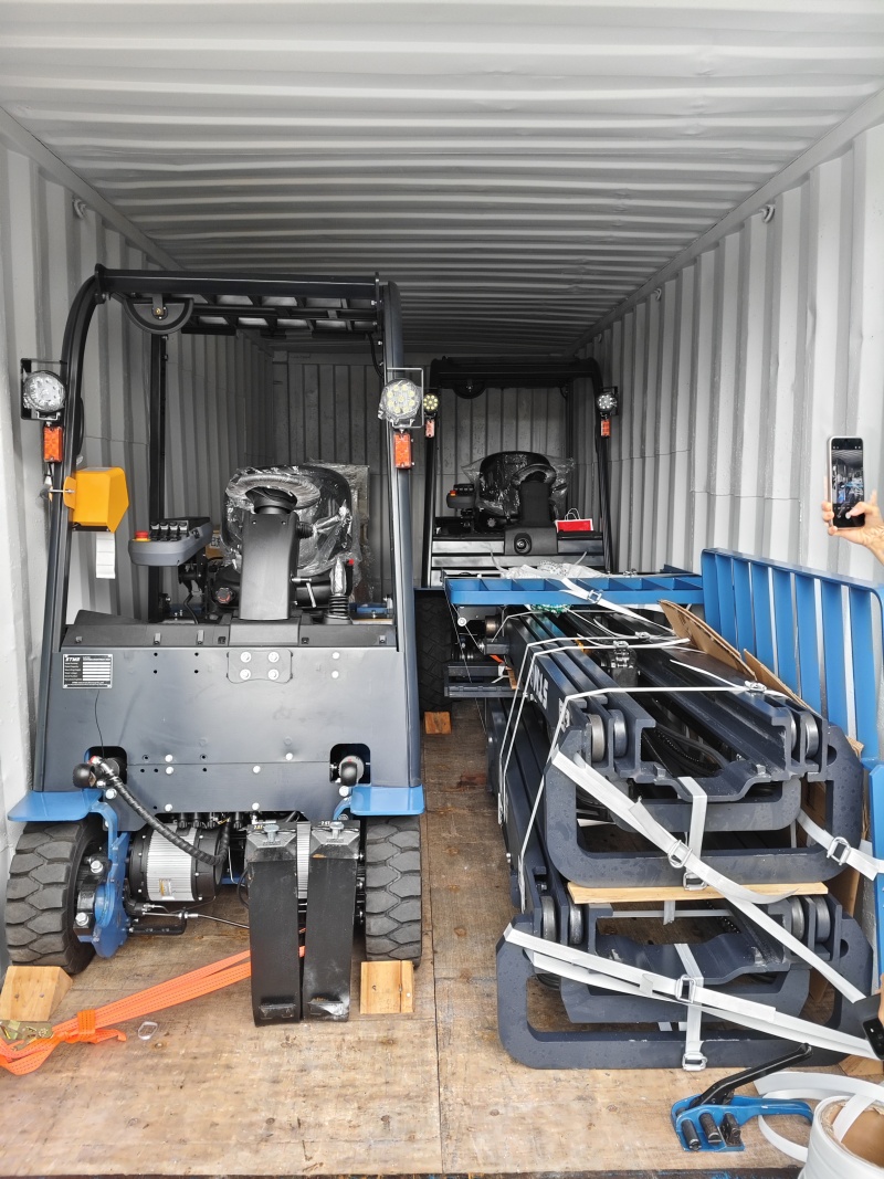 48V 3-Wheel Electric Forklift 