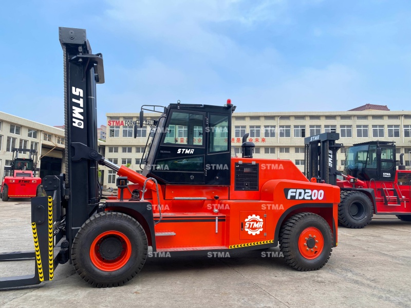 STMA: 16-18 Ton Forklifts Can Easily Load Containers for Transport