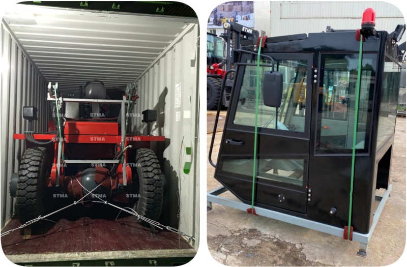 STMA: 16-18 Ton Forklifts Can Easily Load Containers for Transport