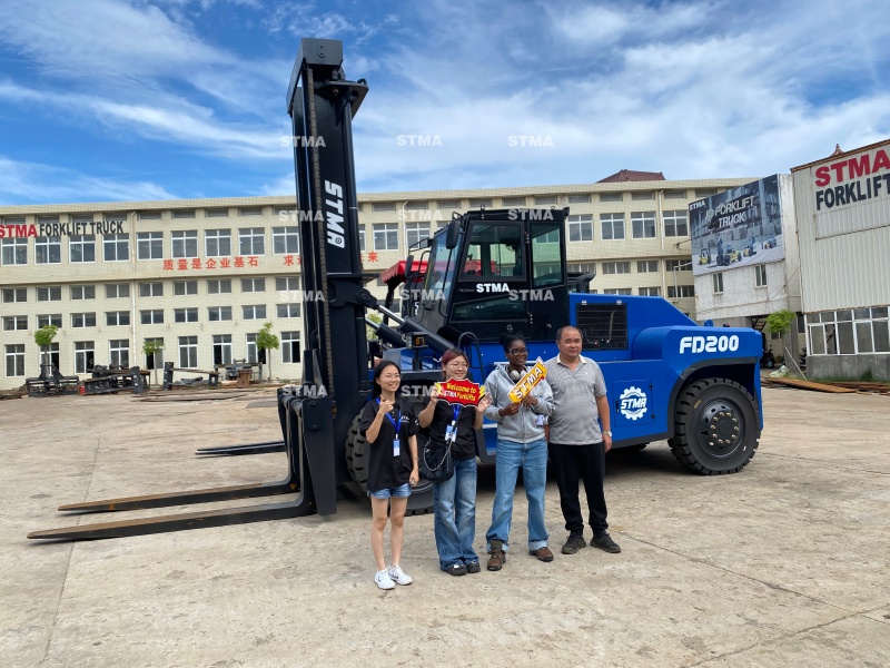 STMA 20 ton hydraulic counterbalanced internal combustion Diesel forklift