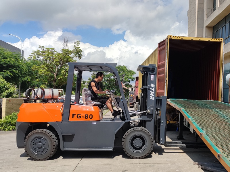 8 Ton LPG & Gasoline Forklift  